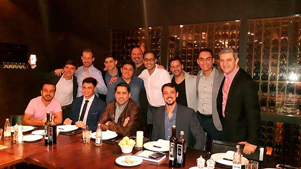 jantar brave club com flávio augusto