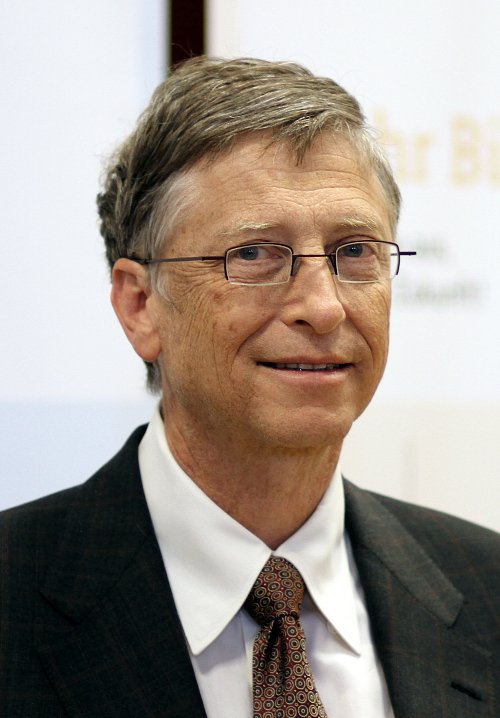 Bill Gates - um dos maiores empreendedores do mundo, fundador da microsoft 