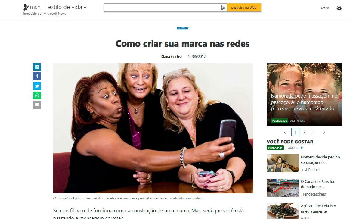 Oto Alvarenga na mídia - Entrevista para o Portal MSN