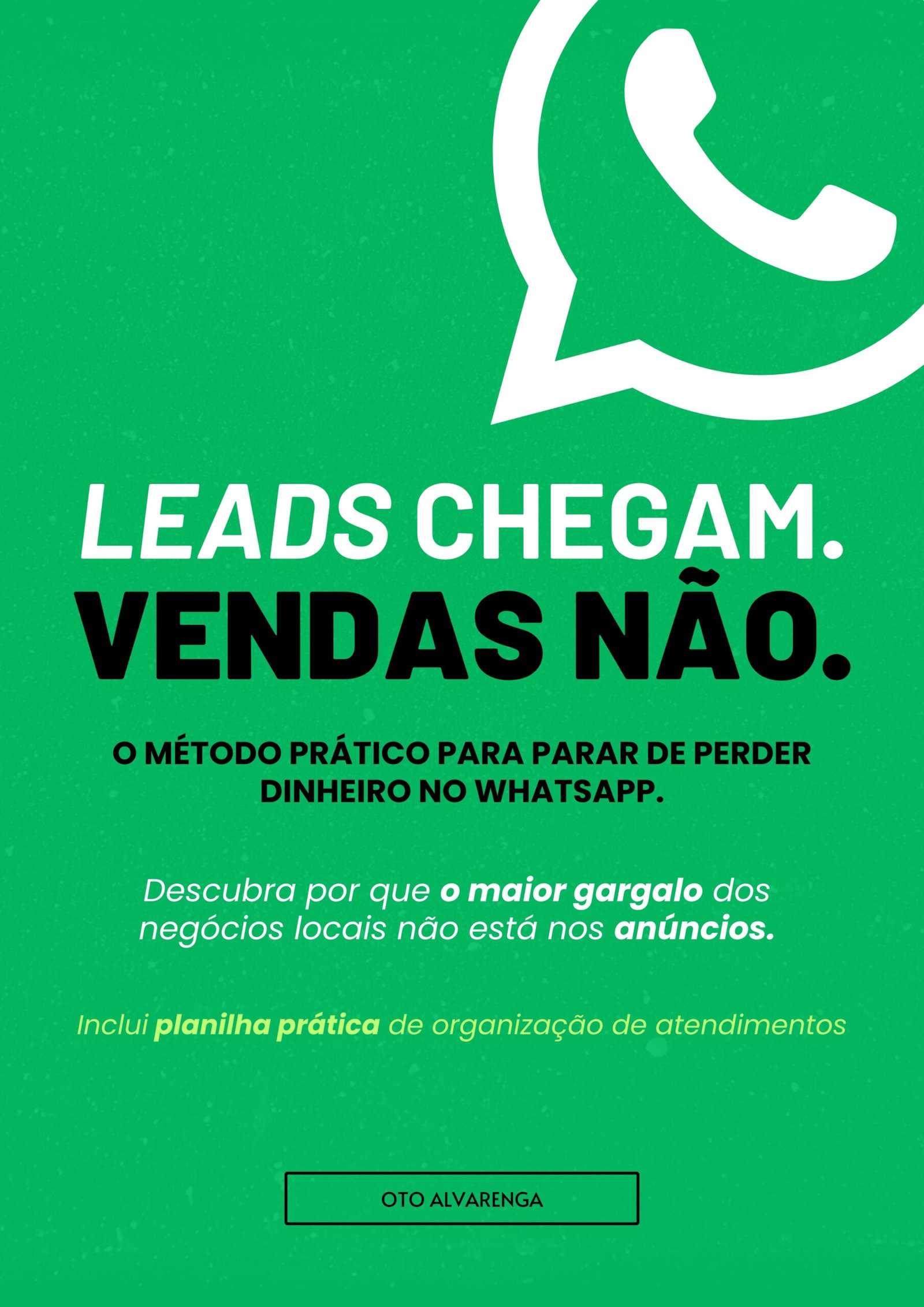 Livro: Leads chegam. Vendas não, de Oto Alvarenga